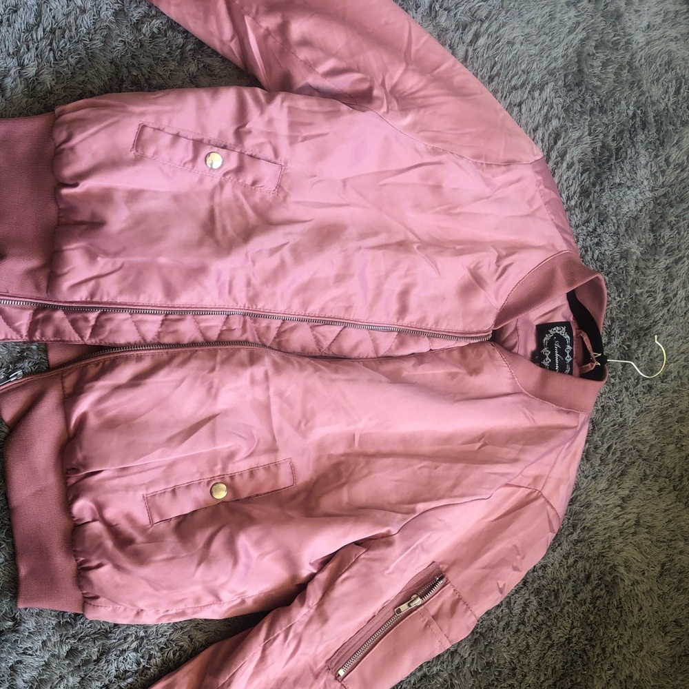 Light Pink Puffy Jacket